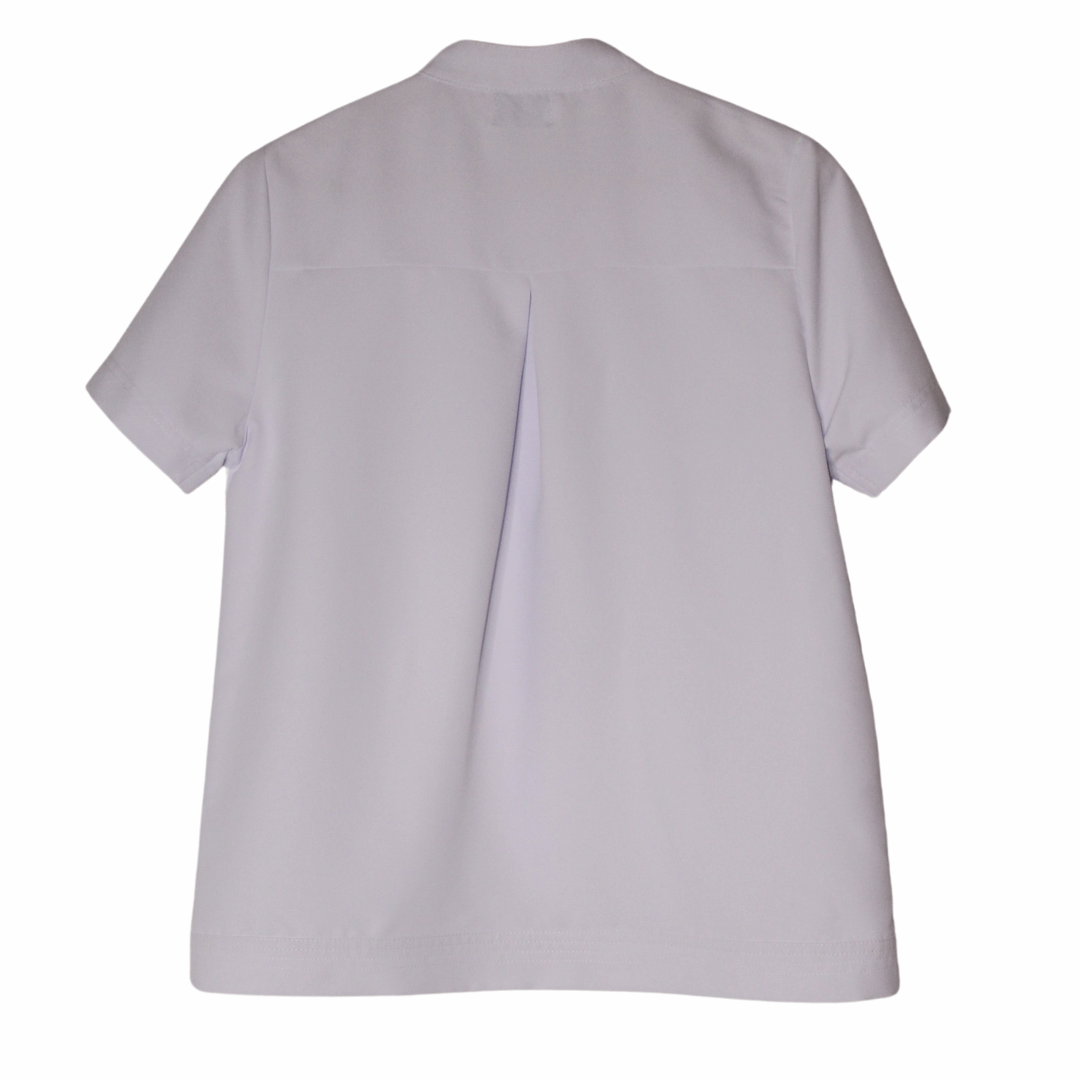 Blusa Paz Anti-Bacteriano Branco e Prateado - Snor Clothes