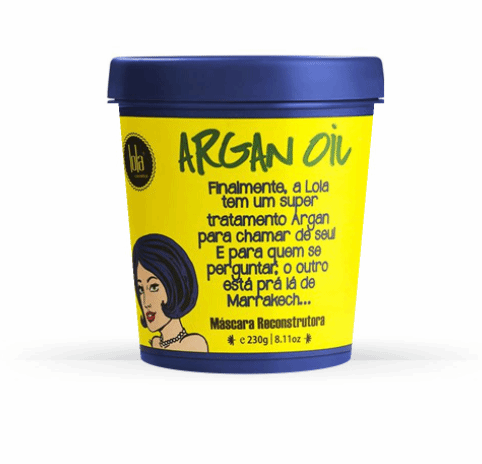 Argan Oil Máscara Reconstrutora Lola Cosmetics 230g