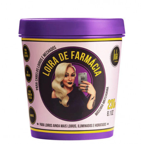 Lola Cosmetics Loira de Farmácia Máscara Matizadora 230 gr