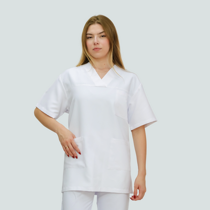 Angel Unisex Anti-Bacterial Pink Tunic