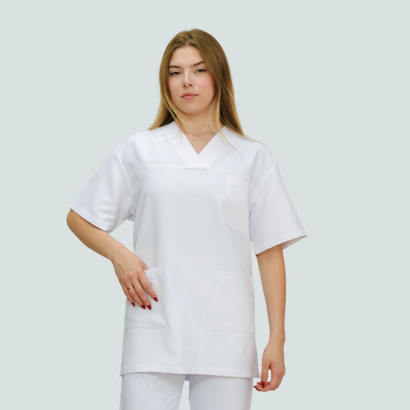 Angel Unisex Anti-Bacterial Pink Tunic