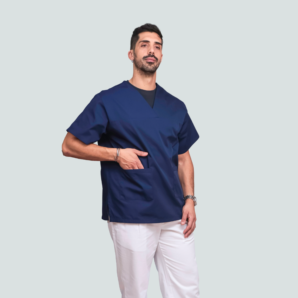 Túnica Angel Azul Marinho Antibacteriano