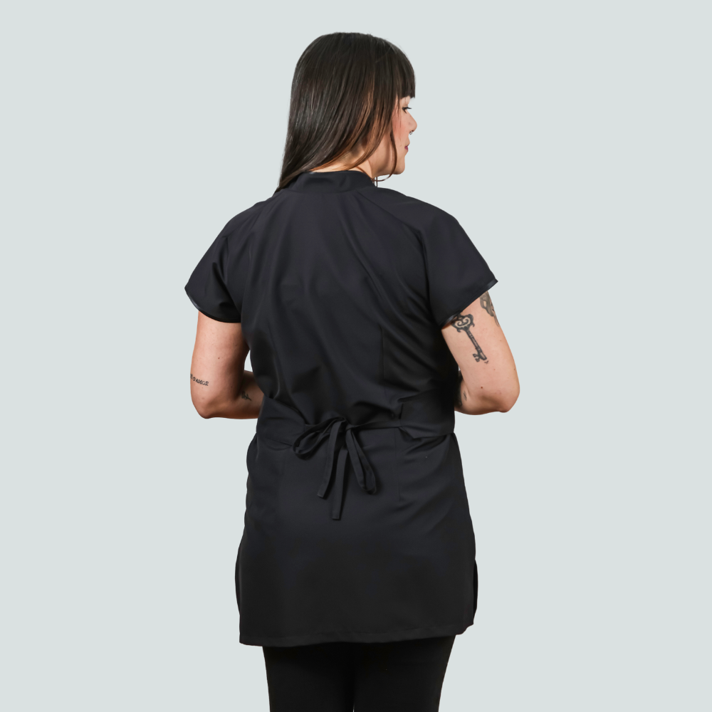 Kimono State of Mind - Tecido Antibacteriano Preto