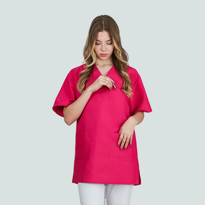 Angel Unisex Anti-Bacterial Pink Tunic