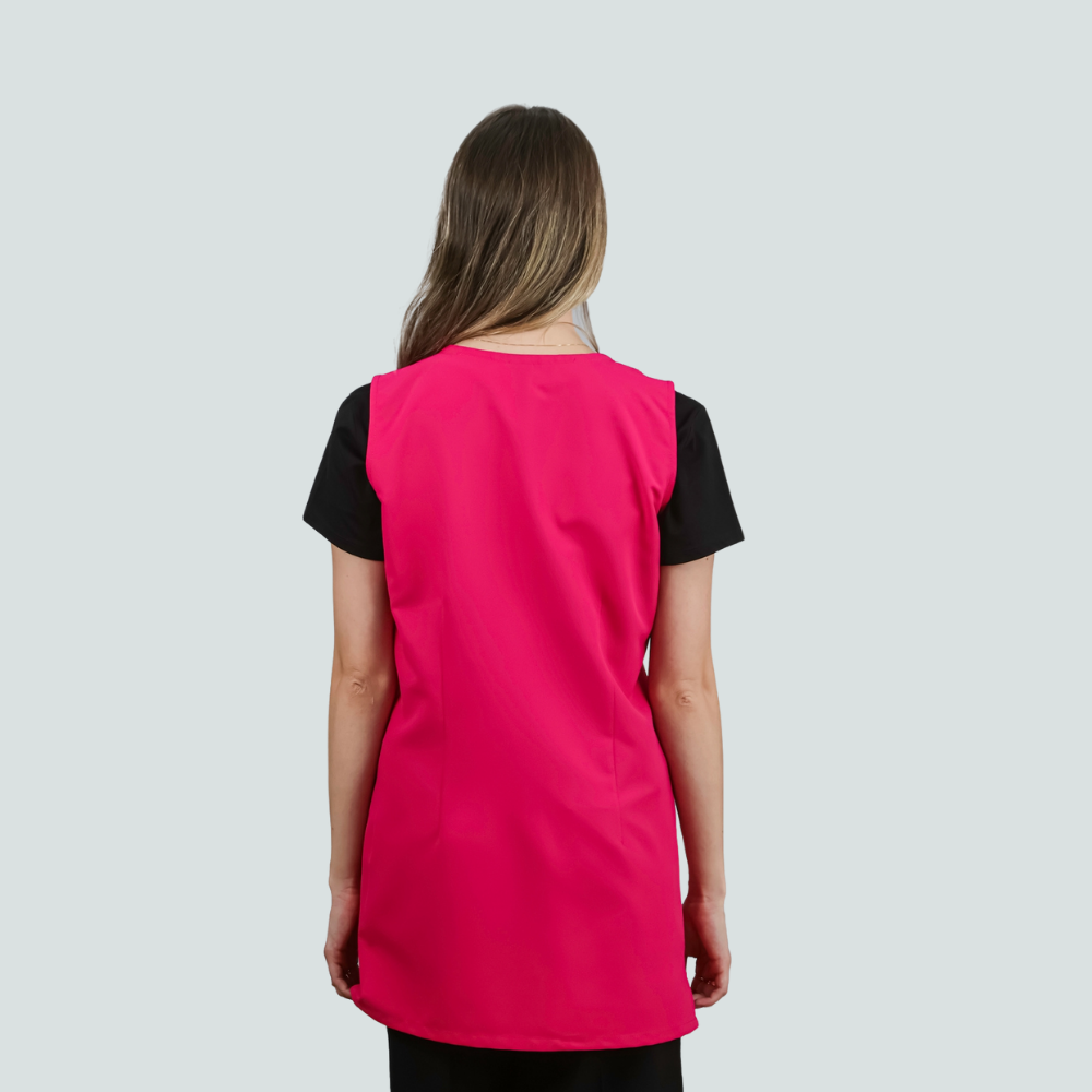 Chaleco Neutro Rosa Antibacteriano
