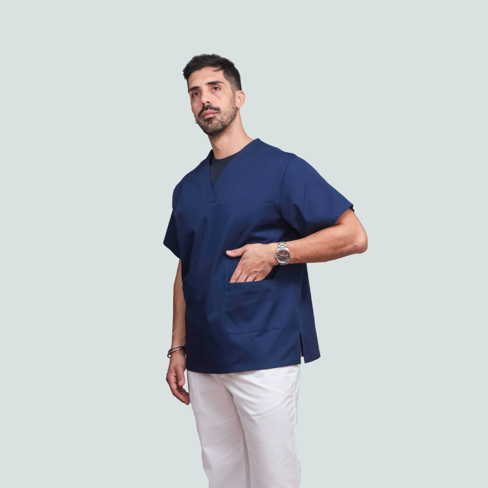 Túnica Angel Azul Marinho Antibacteriano