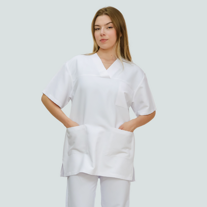 Angel Unisex Anti-Bacterial Pink Tunic
