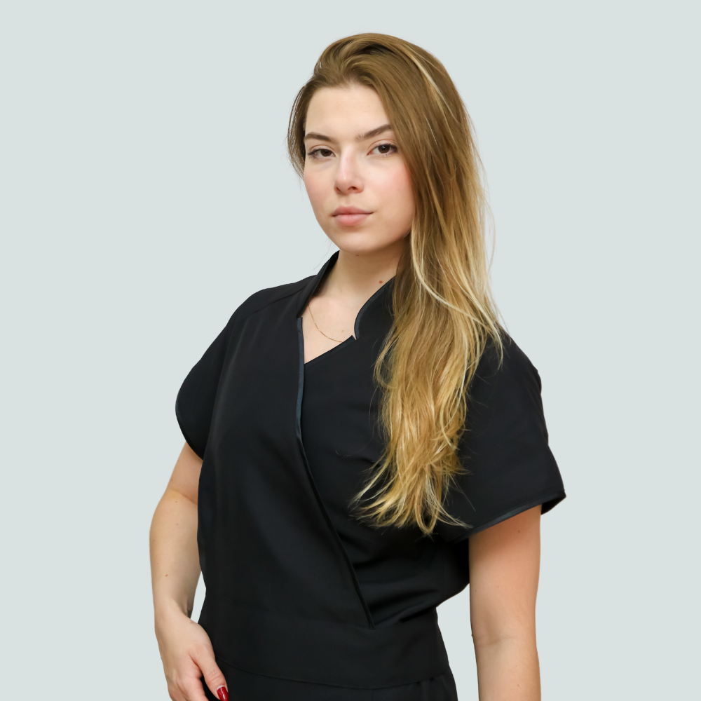 Kimono State of Mind - Tecido Antibacteriano Preto