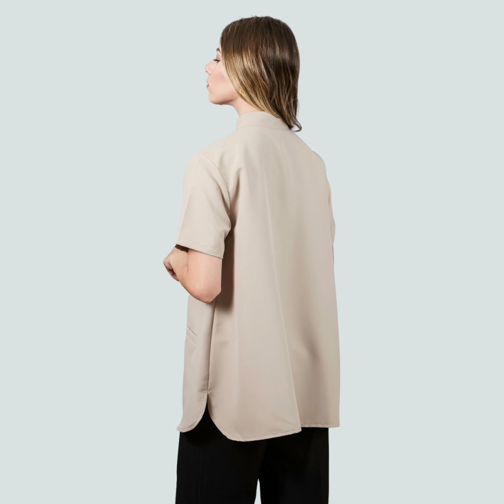 State of Mind Kimono - Beige Anti-Bacterial Fabric