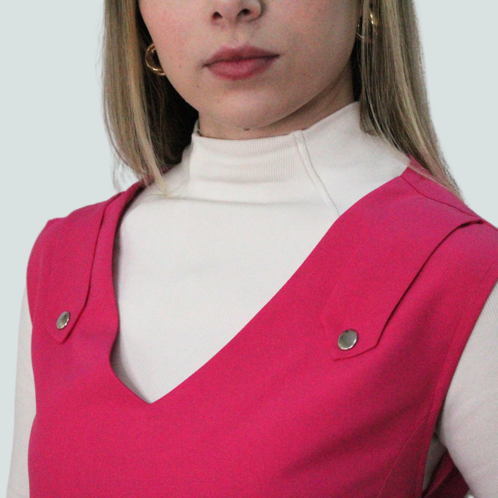 Túnica Ajustável Bliss Rosa