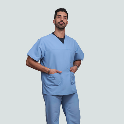 Túnica Angel Azul Claro Antibacteriano