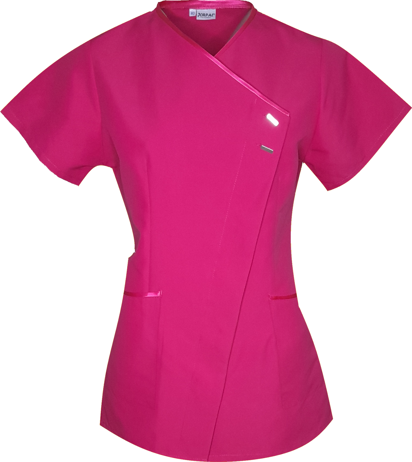Pink Anti-Bacterial Elegance Tunic - Belted Model