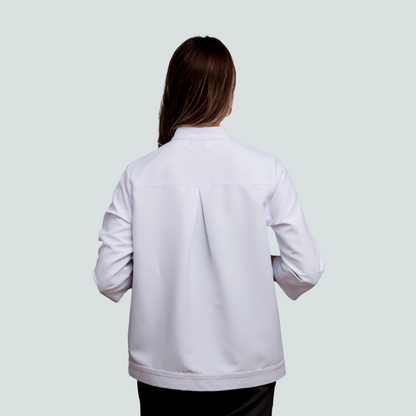 Blusa Paz Antibacteriano Manga 3/4 Branco
