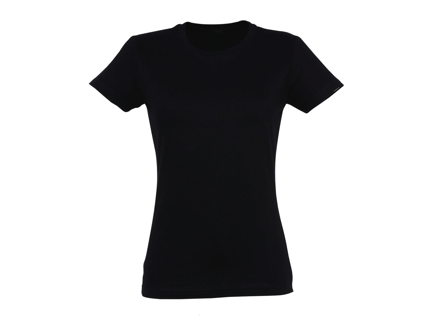 T-Shirt Style Master Senhora Preto Algodão