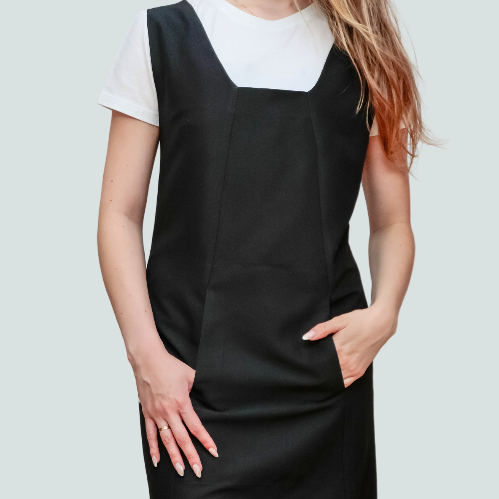 Túnica Ajustável Mariella Preto