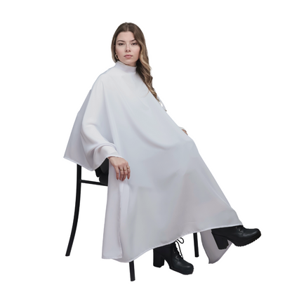 Anti-Stains Silk Hairstyle - White 1.50M x 1.50M
