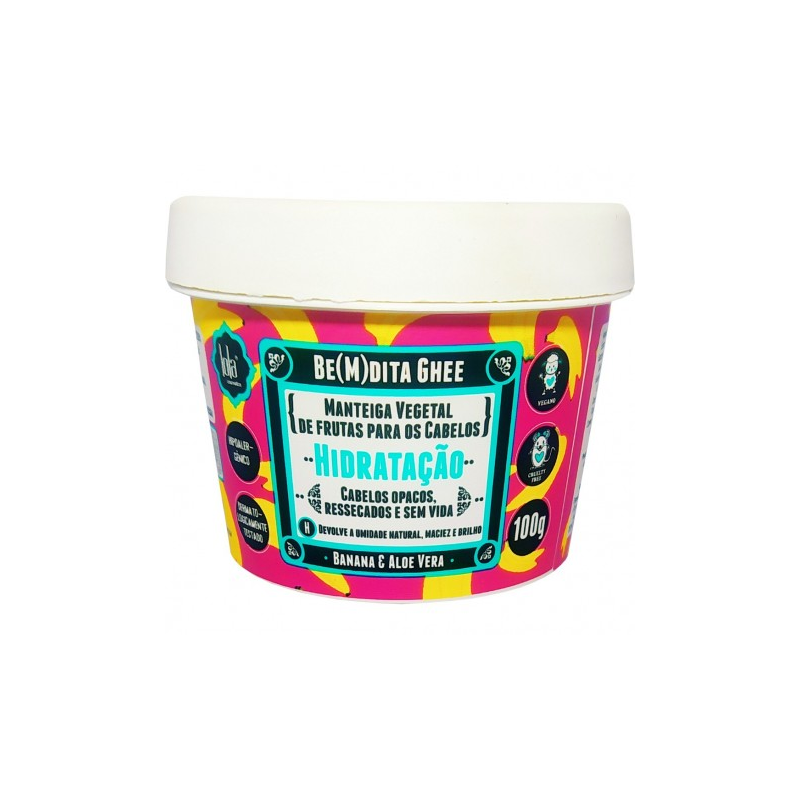 Máscara Be(m)dita Ghee Hidratação 100gr - Lola Cosmetics