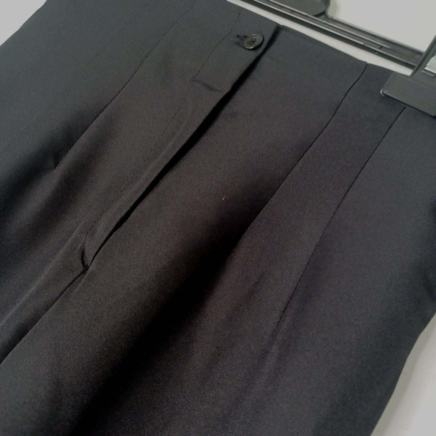 Black Anti-Bacterial High Waist Pants - Jorpal 