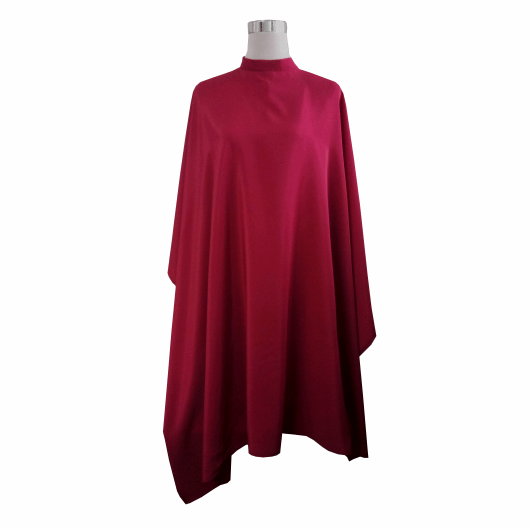 Anti-Stain Bordeaux Silk Hairstyling 1.50M x 1.50M