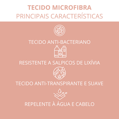 Blusa Casaco Maria Rosa Fúcsia - Tecido Antibacteriano