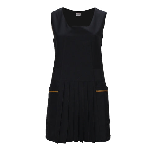 Túnica Ajustável Mona - Preto e Dourado