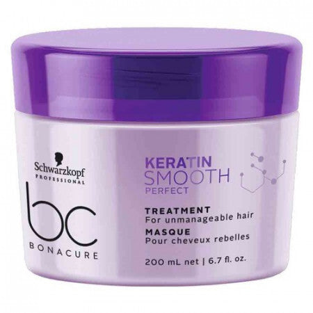 Schwarzkopf Máscara BC Keratin Smooth Perfect 200 ml